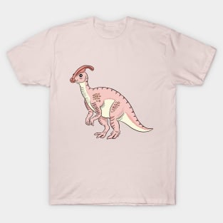 Pink parasaurolophus T-Shirt